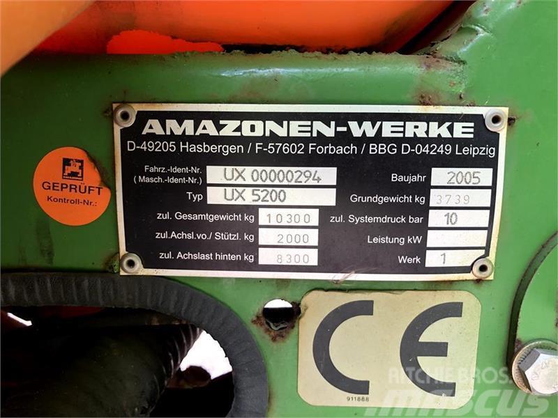 Amazone UX5200 24 meter med bom styring Çekilir pülverizatörler