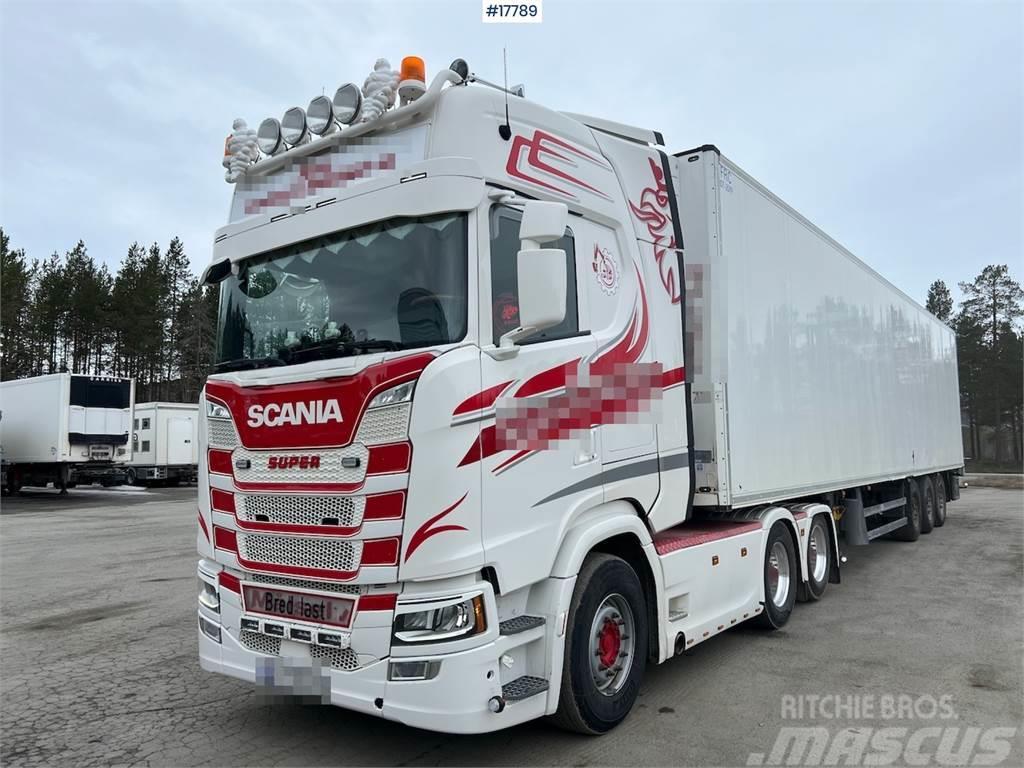 Scania S500 6x2 tow truck w/ tipping hydraulics and raise Çekiciler