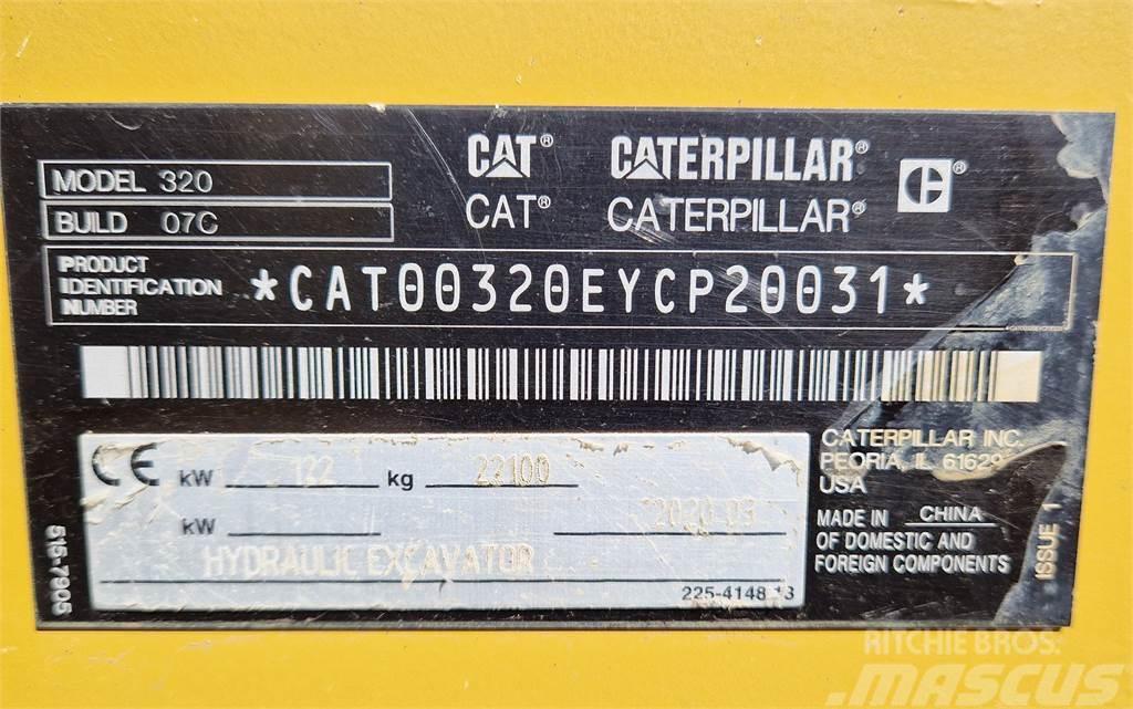CAT 320 Paletli ekskavatörler