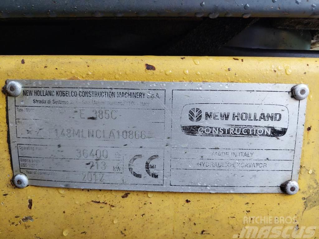 New Holland E385C Paletli ekskavatörler