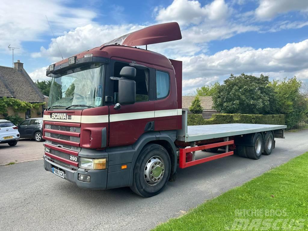 Scania P 94 D 260 10 Tyre Flatbed! Flatbed / Dropside trucks
