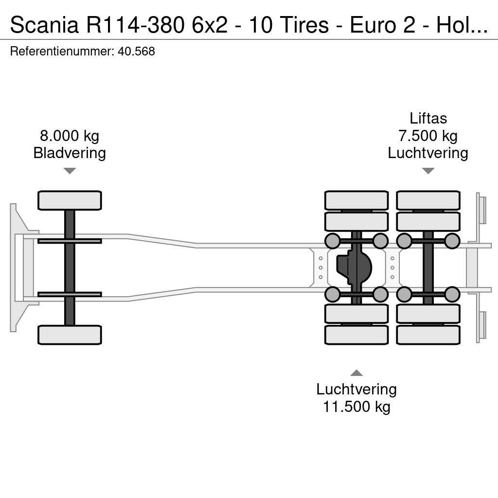Scania R114-380 6x2 - 10 Tires - Euro 2 - Holland truck - Vinçli kamyonlar