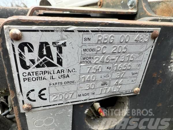 CAT PC205 19” Skid Steer Cold Planer Asfalt makina aksesuarlari