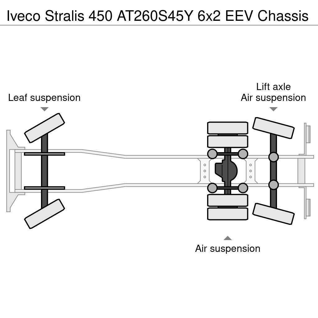 Iveco Stralis 450 AT260S45Y 6x2 EEV Chassis Çekiciler