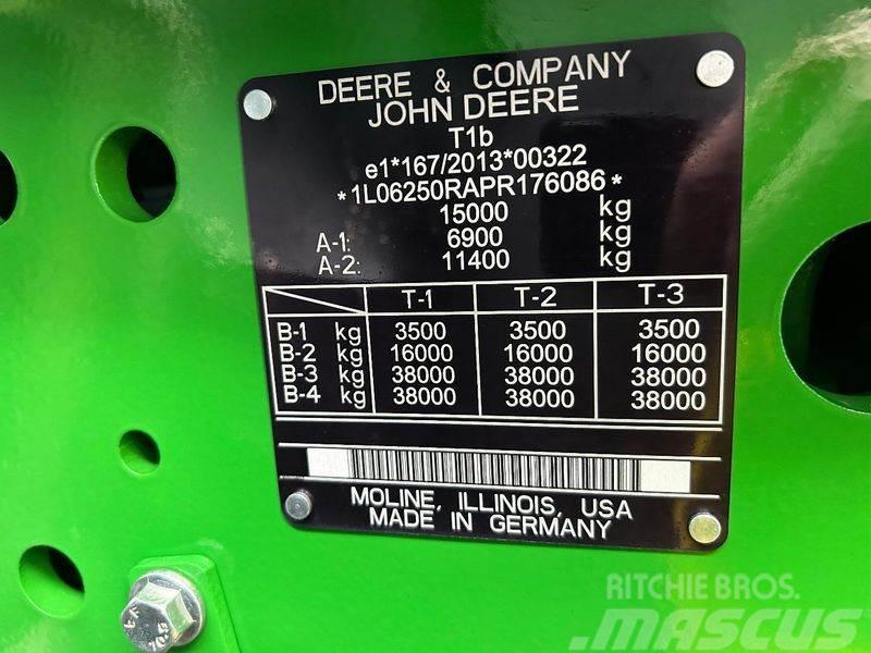 John Deere 6R250 inkl. PowerGuard bis 04/25 oder 2000h Traktörler