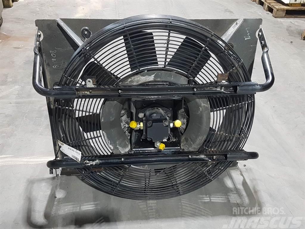 CAT 950H - Cooler fan/Kühlerlüfter/Koelvin Hidrolik