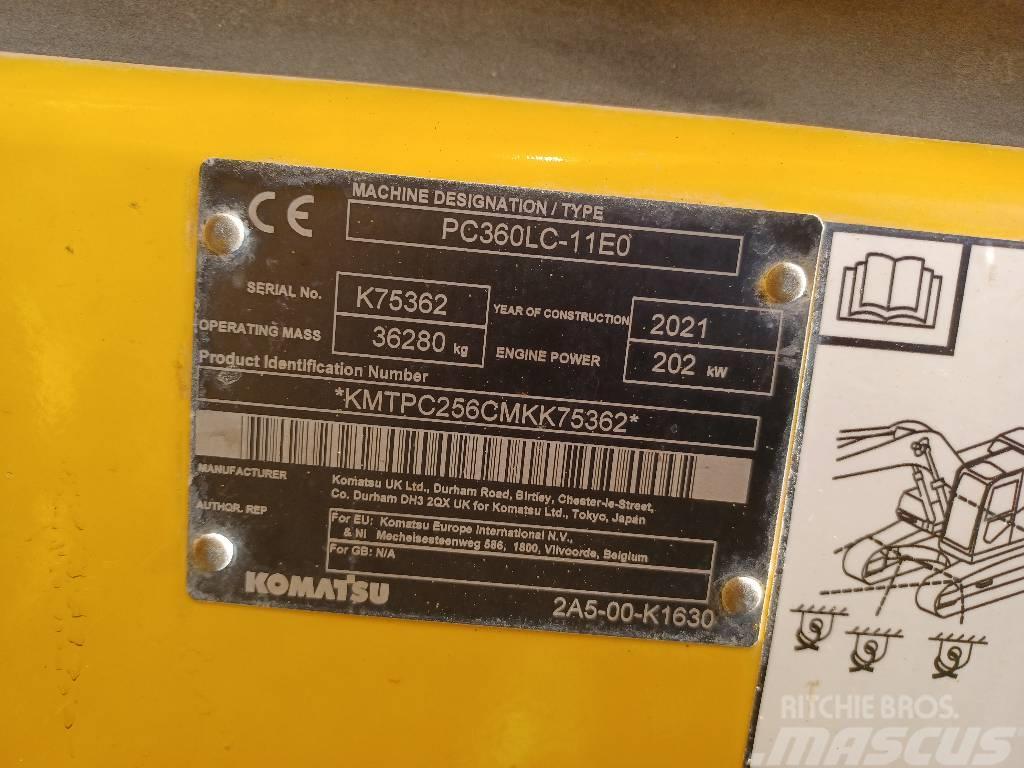 Komatsu PC360LCD-11 Paletli ekskavatörler