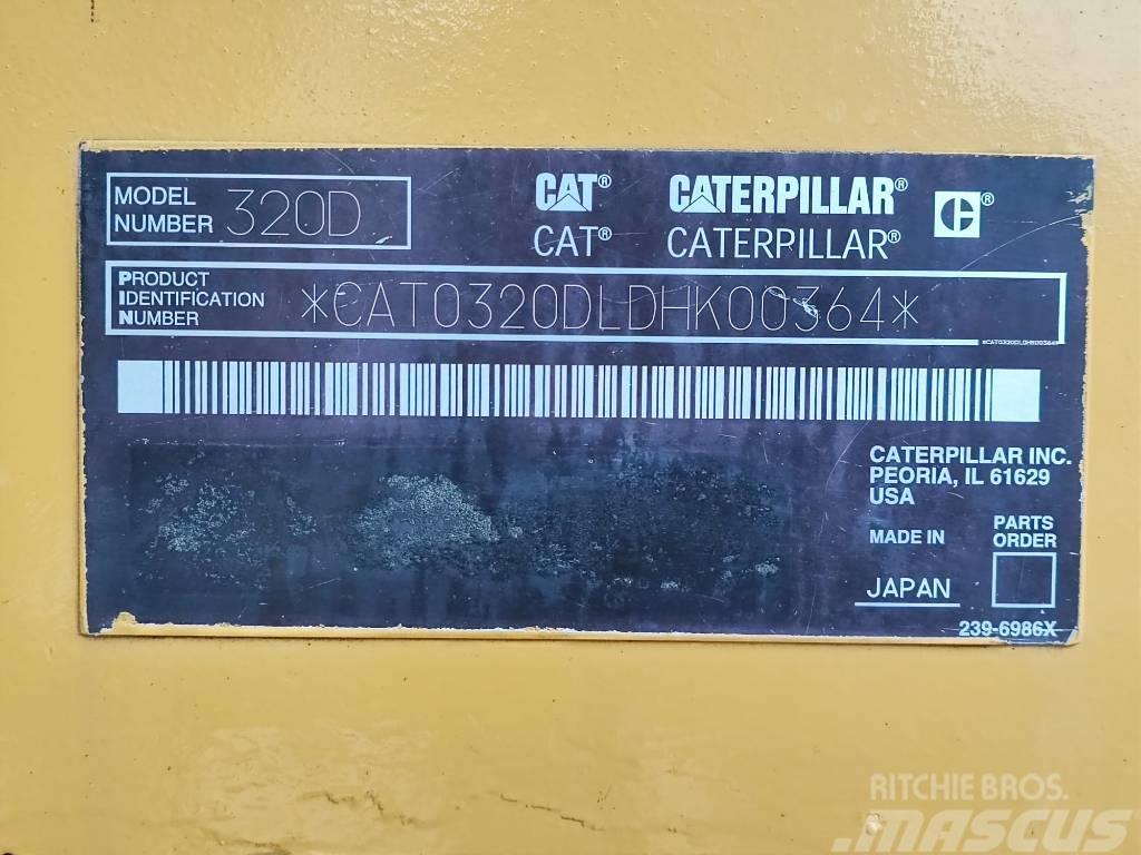 CAT 320 D L Paletli ekskavatörler