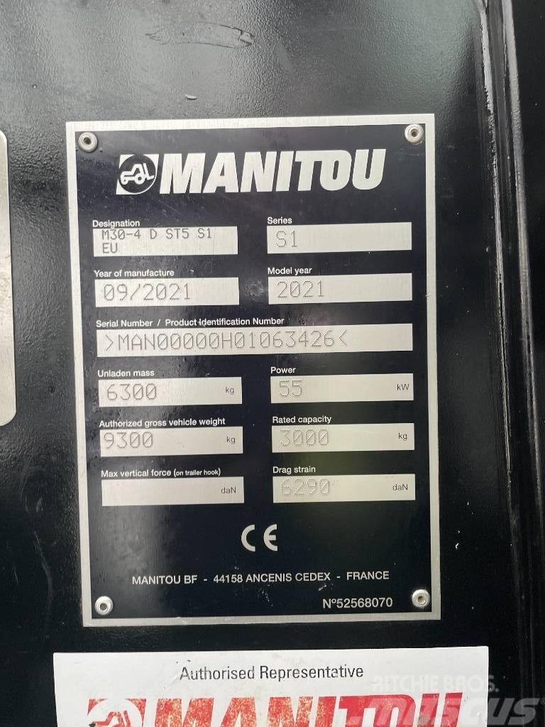 Manitou M 30.4 M30-4 Arazi tipi forklift