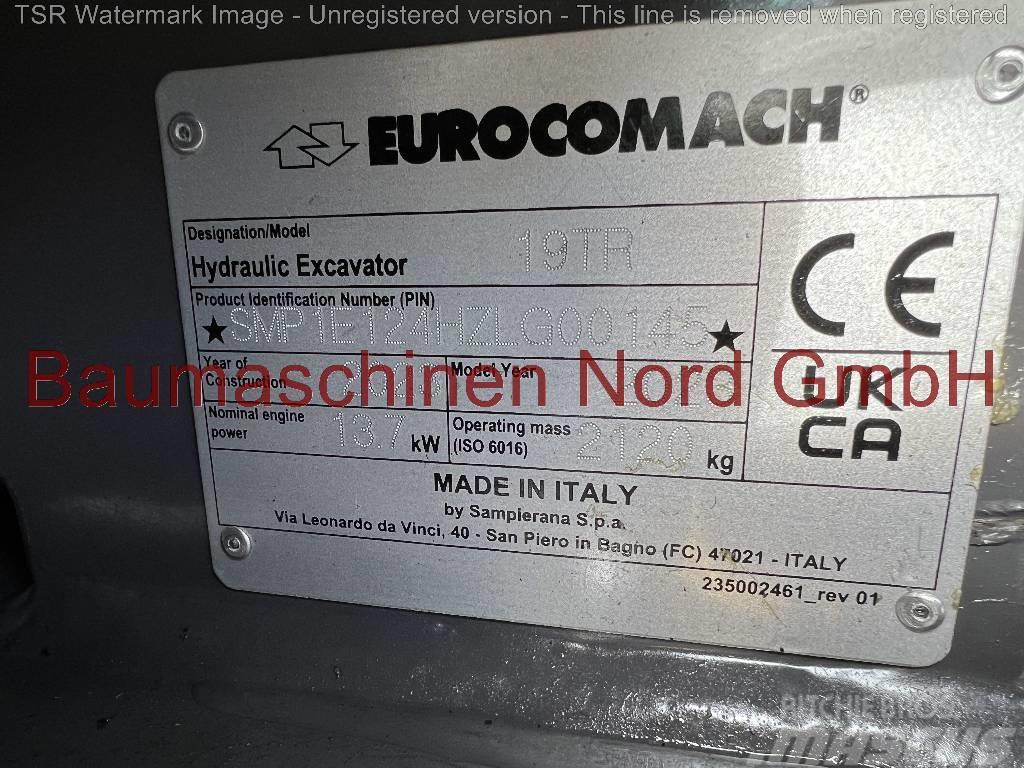 Eurocomach 19TR Verstellausleger -werkneu- Mini ekskavatörler, 7 tona dek