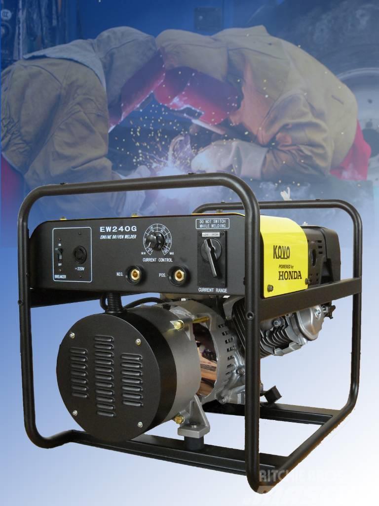  New Kohler powered welder generator EW240G Kaynak makineleri