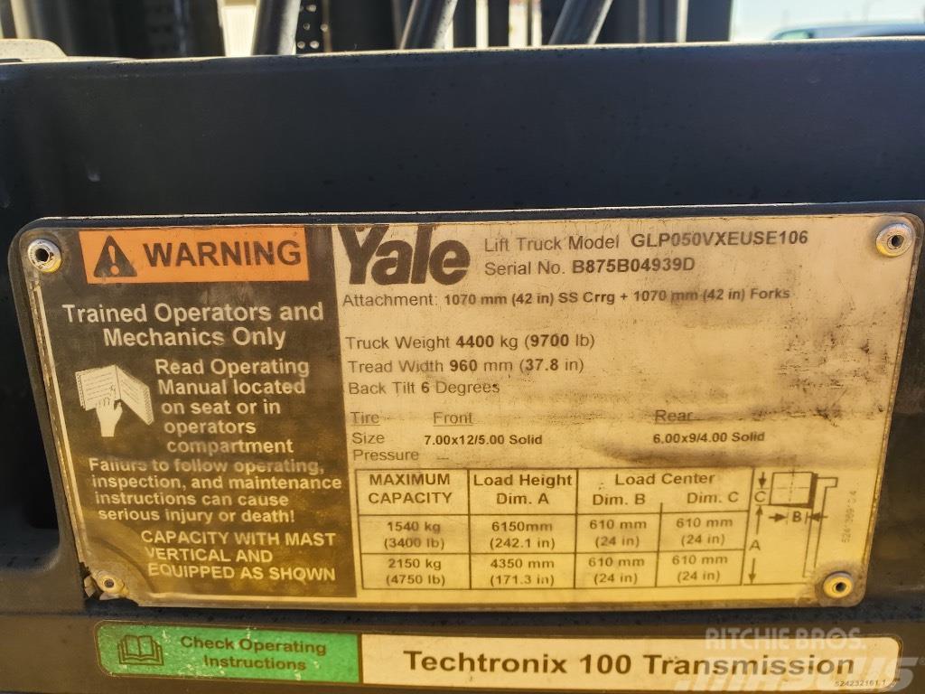 Yale GLP050VX Diger