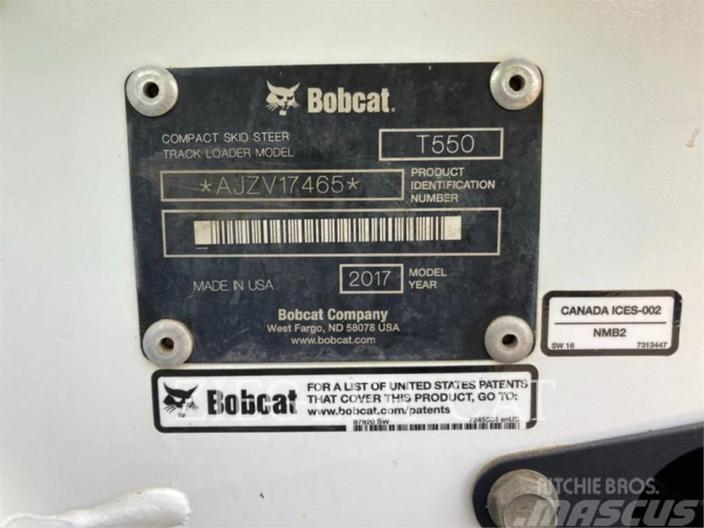 Bobcat T550_US Paletli yükleyiciler