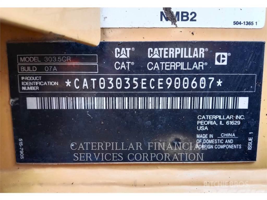 CAT 303.5-07CR Paletli ekskavatörler