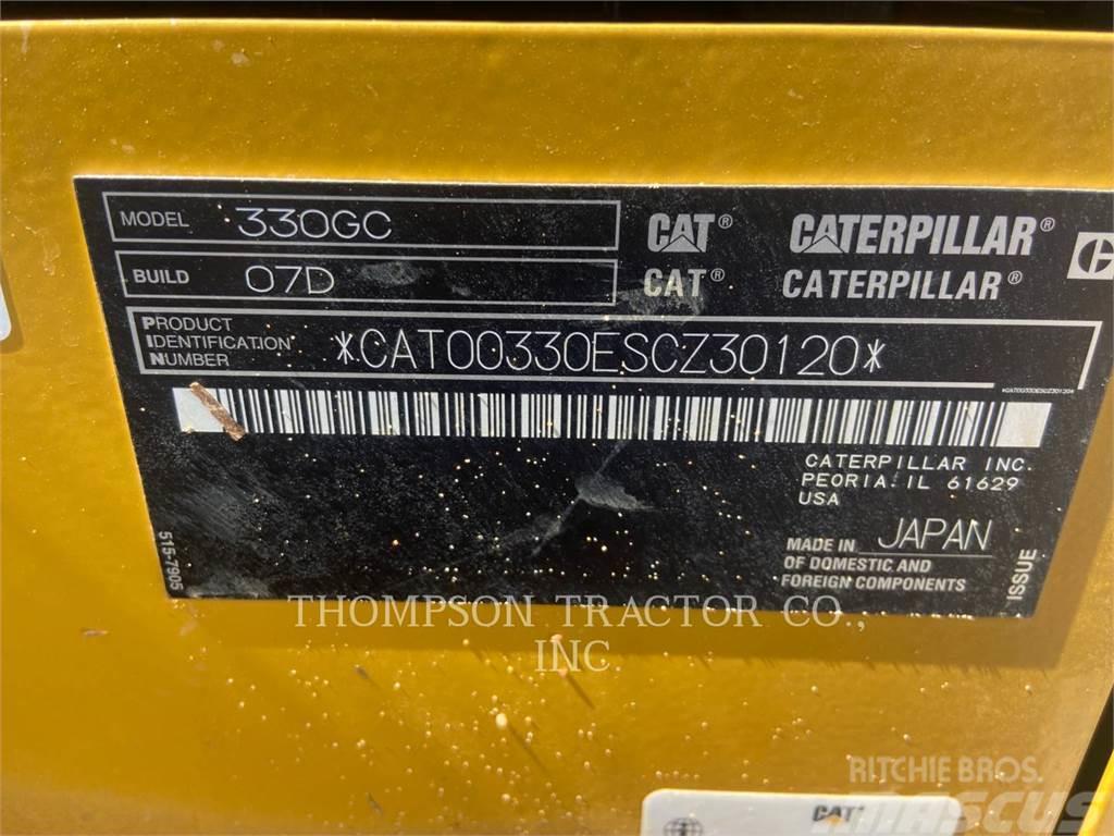 CAT 330GC Paletli ekskavatörler
