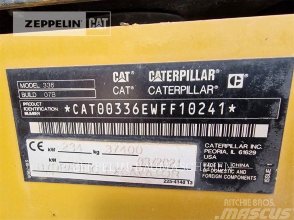 CAT 336-07C Paletli ekskavatörler