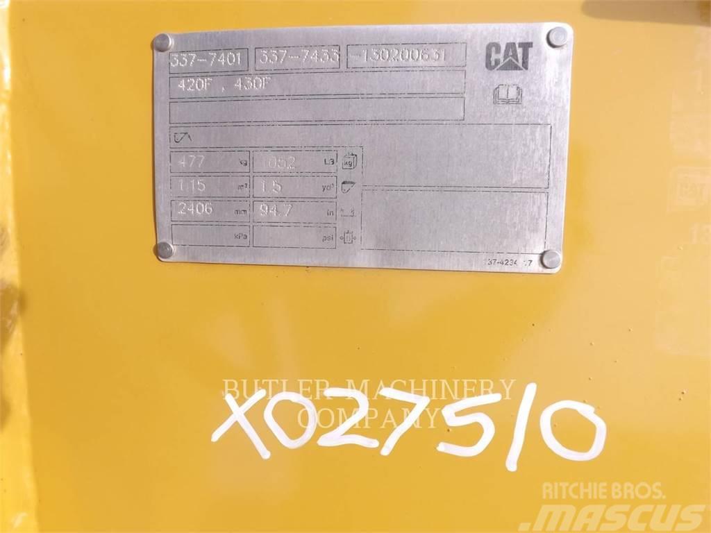 CAT 420F BUCKET 1.5 CYD PIN ON Kovalar