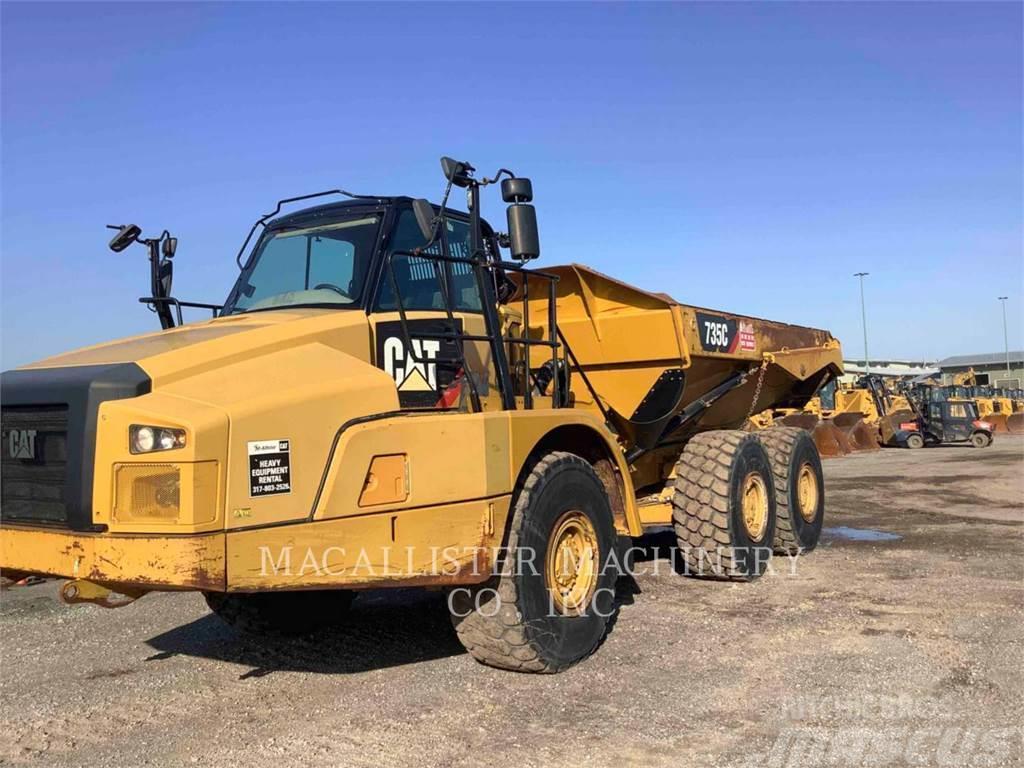 CAT 735C Belden kirma kaya kamyonu