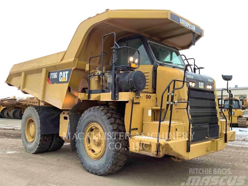 CAT 770G Belden kirma kaya kamyonu