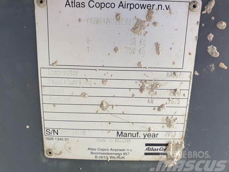 Atlas Copco XAS 67 KD Kompresörler