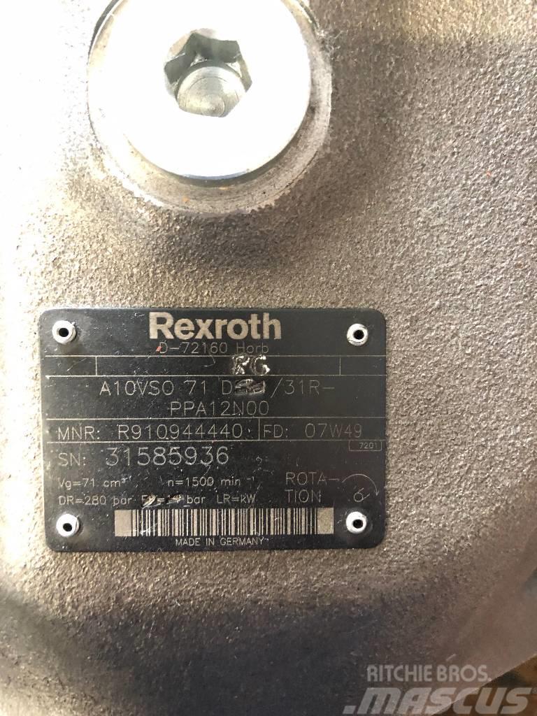Rexroth A10VSO 71 DFR1/31R-PPA12N00 Diger parçalar