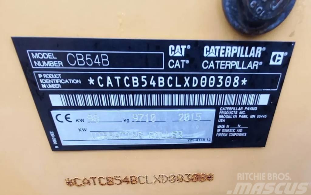 CAT CD 54 B Çift tamburlu silindirler