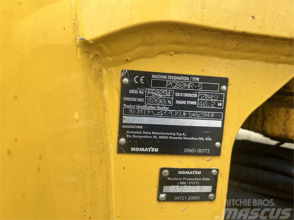 Komatsu PC 80 MR Midi ekskavatörler 7 - 12 t