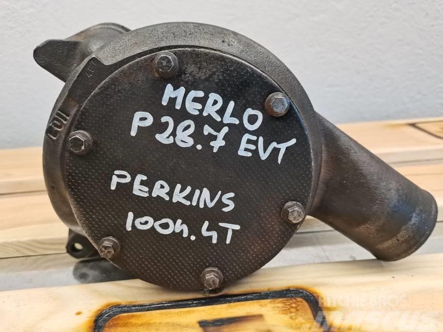 Merlo P 28.7 EVT {Perkins 1004-4T} cooler pump Radyatörler
