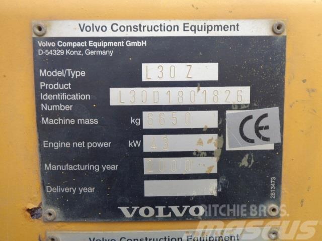 Volvo L 30 Klar til levering. Tekerlekli yükleyiciler