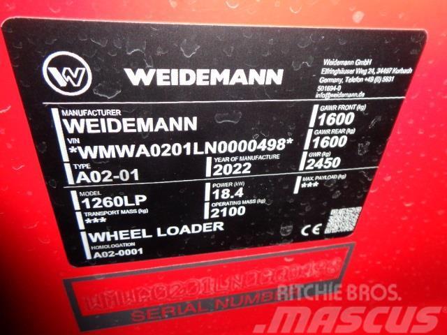 Weidemann 1260 LP Solgt - Flere på vej hjem. Mini yükleyiciler