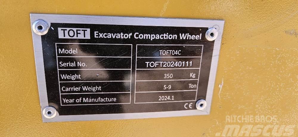  14 inch Excavator Compaction Wheel Diger parçalar