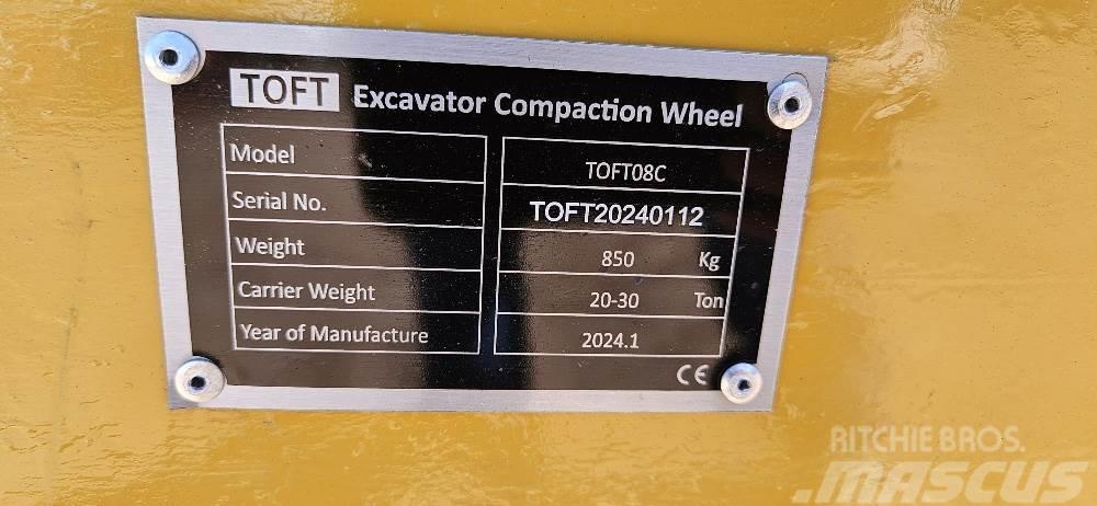  19 inch Excavator Compaction Wheel Diger parçalar
