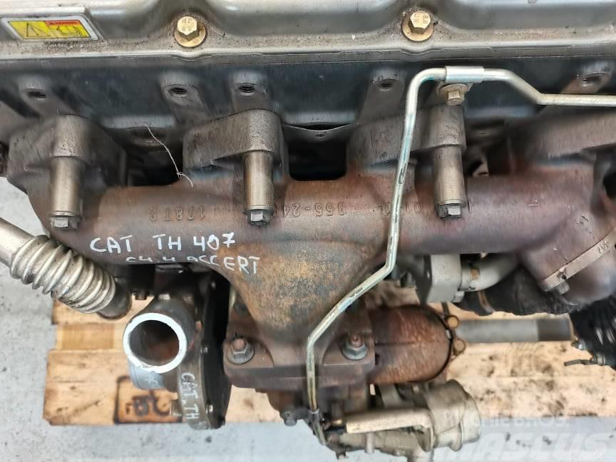 CAT TH 407 {exhaust manifold CAT C4.4 Accert} Motorlar
