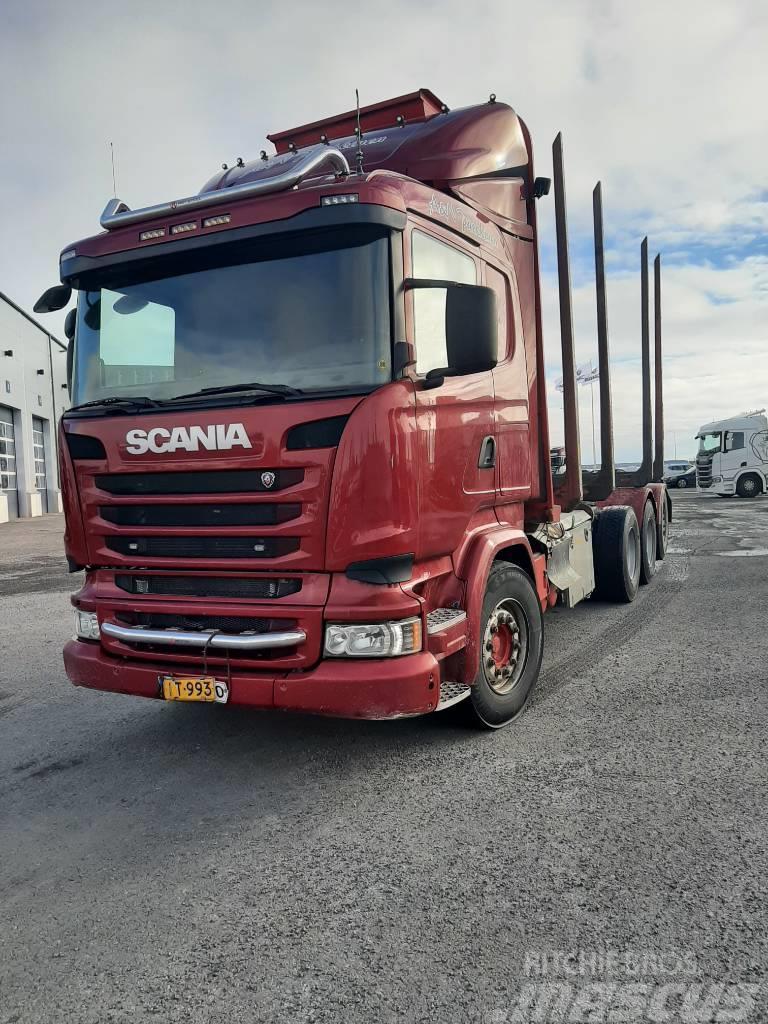 Scania R 730 Tomruk kamyonlari