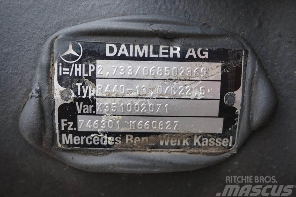 Mercedes-Benz R440-13A/C22.5 41/15 Akslar