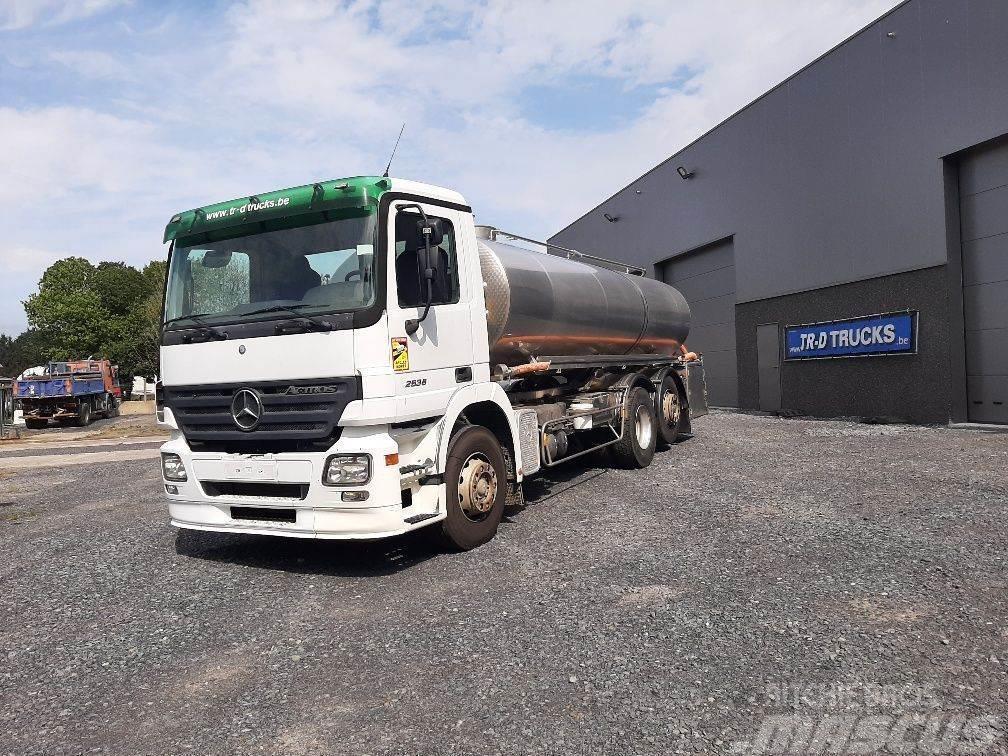 Mercedes-Benz Actros 2536 6X2 - TANK IN INSULATED STAINLESS STEE Tankerli kamyonlar