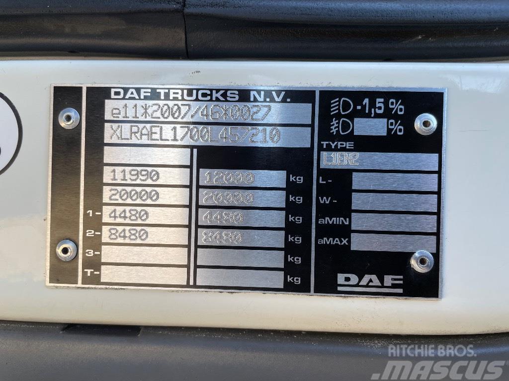 DAF LF220 Kapali kasa kamyonlar