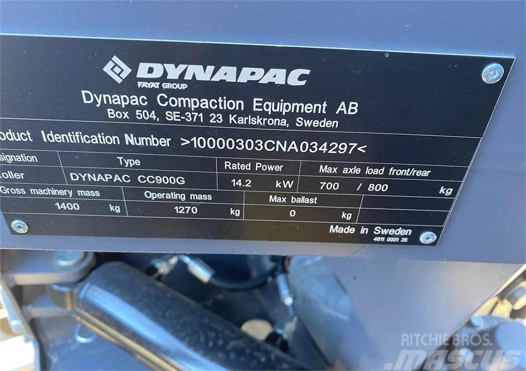 Dynapac CC900G Çift tamburlu silindirler