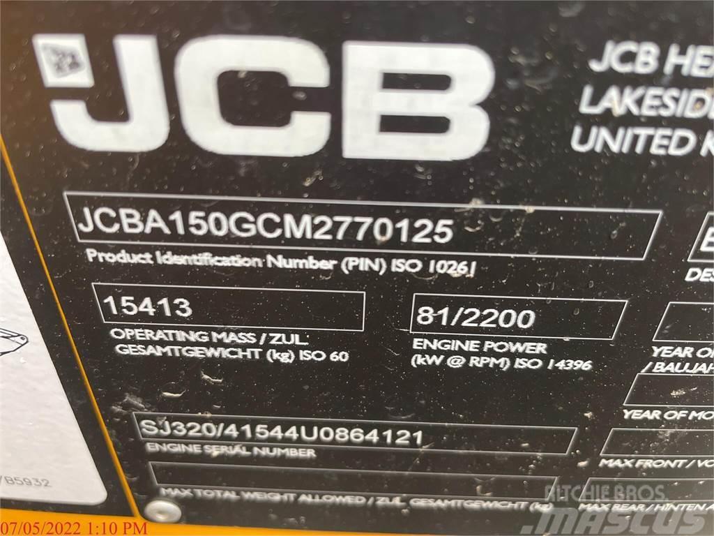 JCB 150X Paletli ekskavatörler