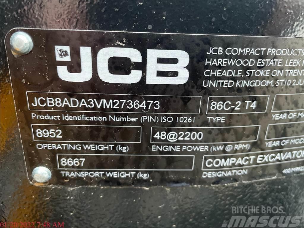 JCB 86C-2 Paletli ekskavatörler