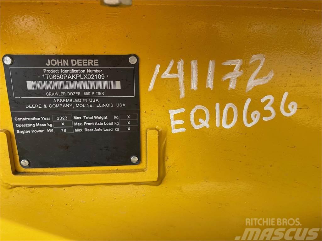 John Deere 650P LGP Paletli dozerler