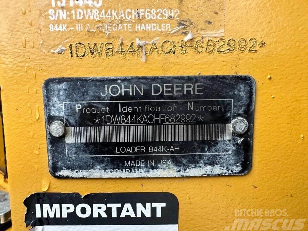 John Deere 844KIII Tekerlekli yükleyiciler