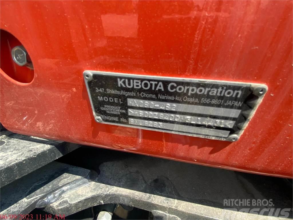 Kubota KX080-4 Paletli ekskavatörler