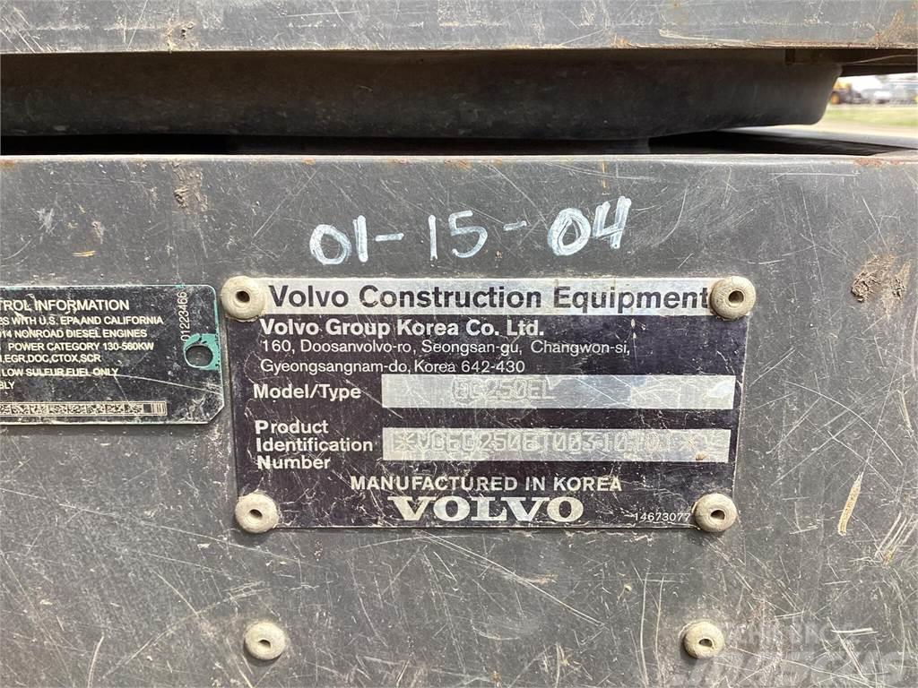 Volvo EC250EL Paletli ekskavatörler