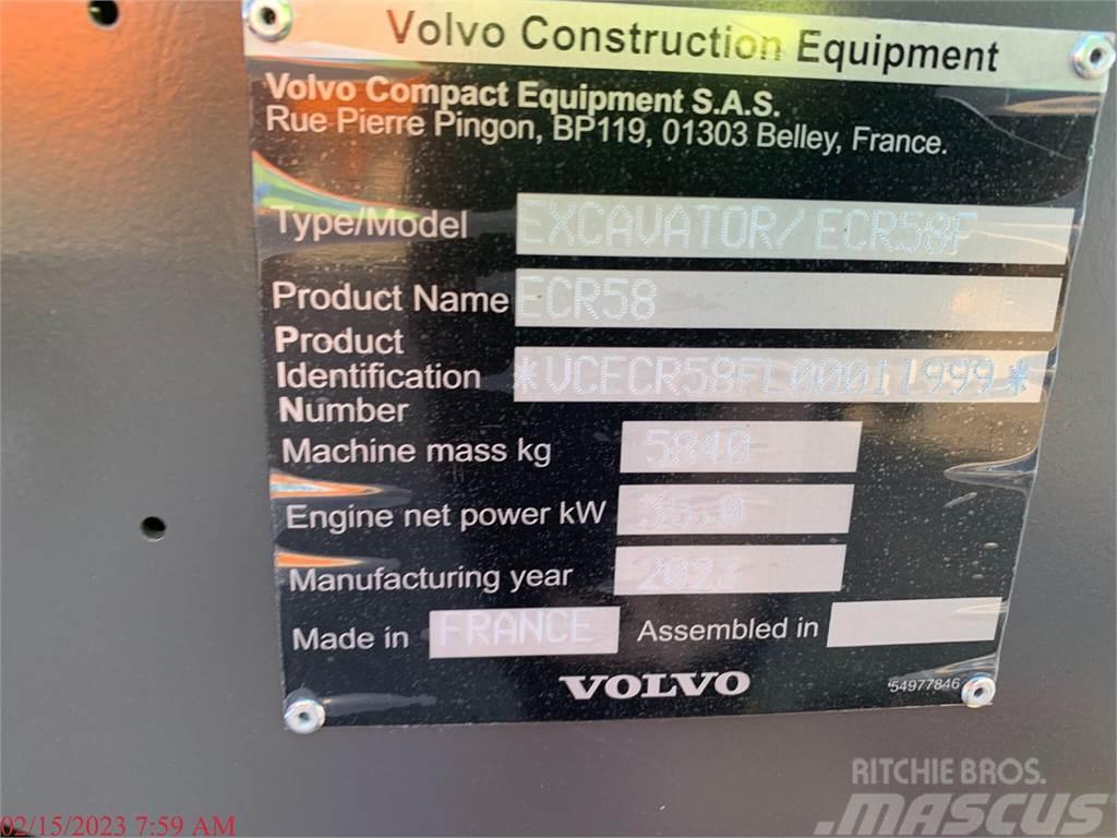 Volvo ECR58F Paletli ekskavatörler