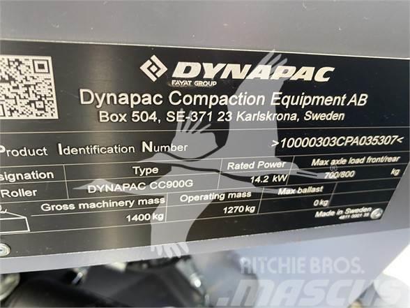 Dynapac CC900G Tek tamburlu silindirler