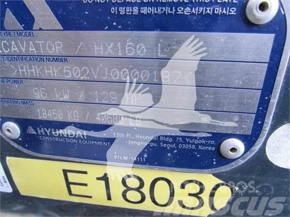 Hyundai HX160L Paletli ekskavatörler