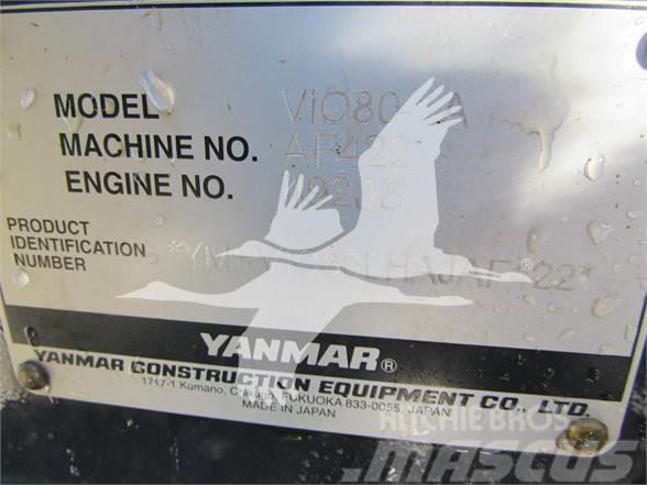 Yanmar VIO80-1A Paletli ekskavatörler
