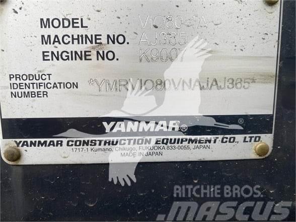 Yanmar VIO80-1A Paletli ekskavatörler