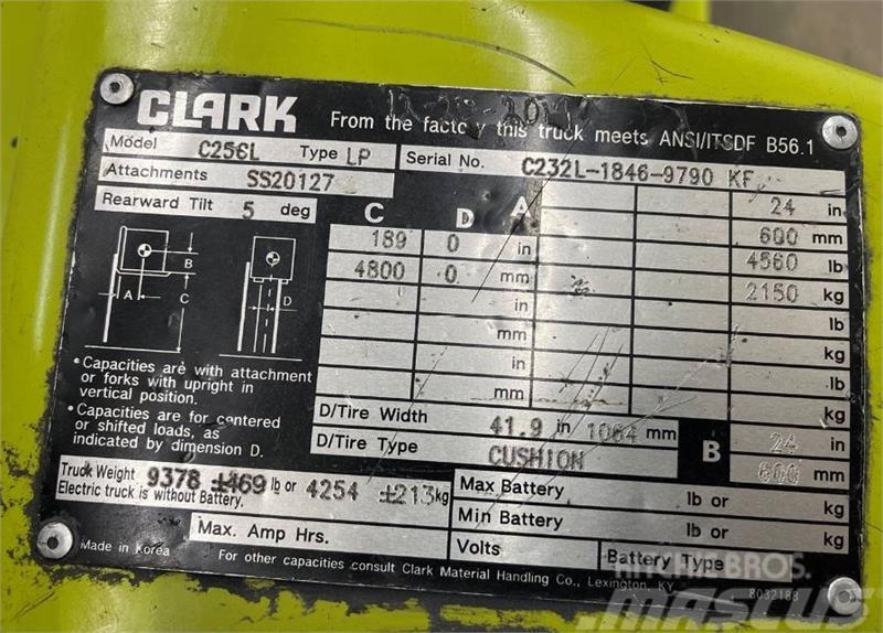 Clark C25CL Diger